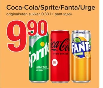 Spar Coca-cola zero brus tilbud