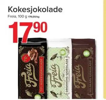Spar Freia kokesjokolade tilbud