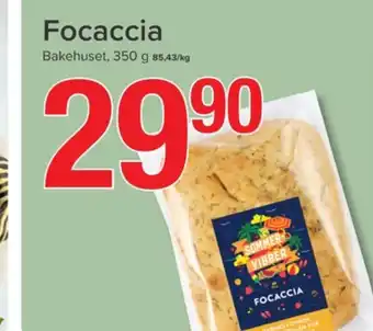 Spar Bakehuset focaccia tilbud