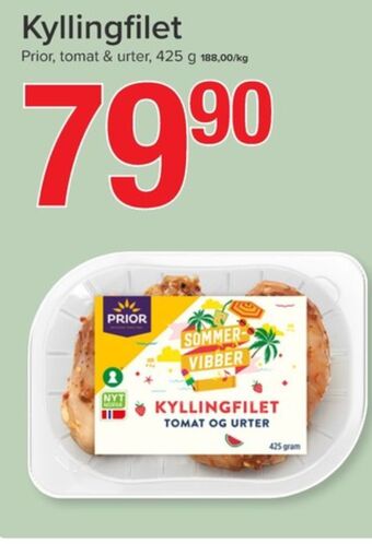 Spar Prior kyllingfilet tilbud