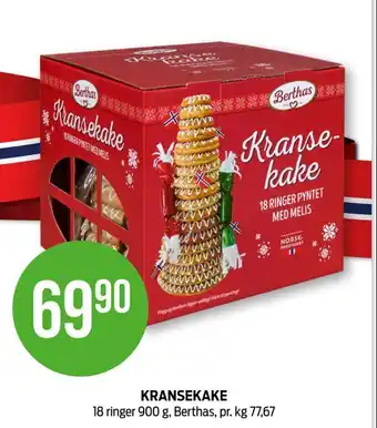 Kiwi Kransekake tilbud