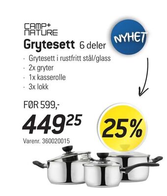 Thansen Grytesett tilbud