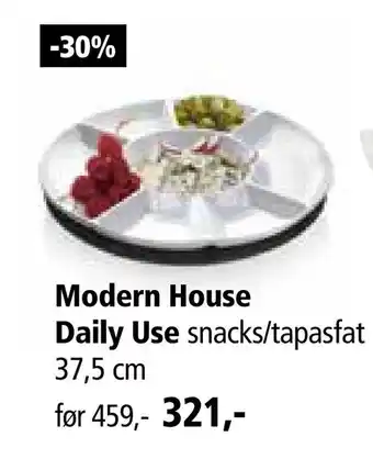 Modern House Daily Use snacks/tapasfat 37,5 cm
