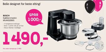 ELON Kjøkkenmaskin MUMS2EB01 tilbud