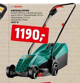 jem & fix Gressklipper tilbud