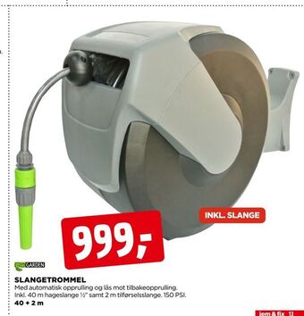 jem & fix Slangetrommel tilbud