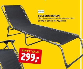 jem & fix Solseng berlin tilbud