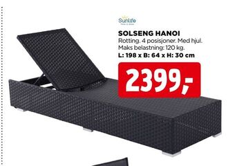 jem & fix Solseng hanoi tilbud