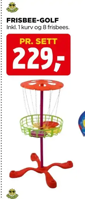 jem & fix Frisbee-golf tilbud