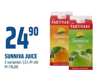 Coop Obs Sunniva juice tilbud