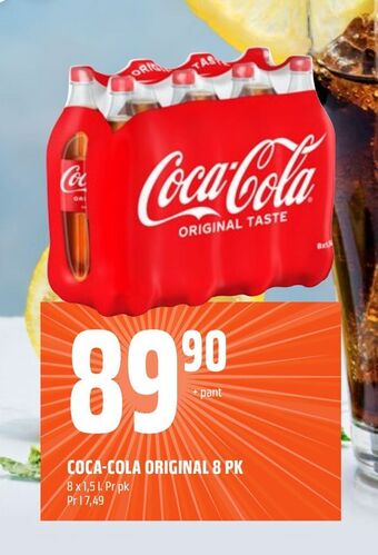 Coop Obs Coca-cola original 8 pk tilbud