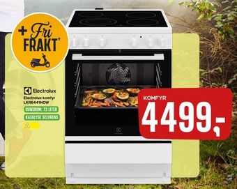 Skousen Electrolux komfyr LKR6441NOW tilbud