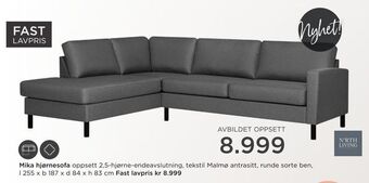 Møbelringen Mika hjørnesofa tilbud