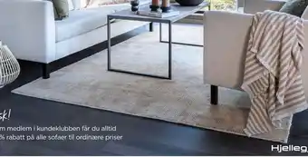 Møbelringen Kansas teppe tilbud