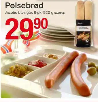 Spar Jacobs Utvalgte, 8-pk, 520 g tilbud