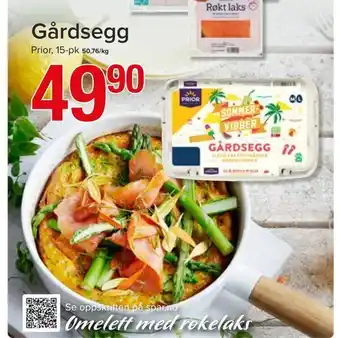 Spar Gårdsegg tilbud