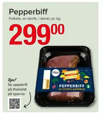 Spar Pepperbiff tilbud