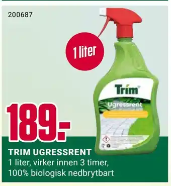 Europris Trim ugressrent tilbud