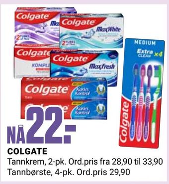 Europris Colgate tilbud