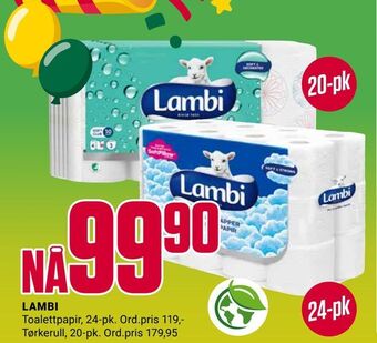 Europris Lambi tilbud