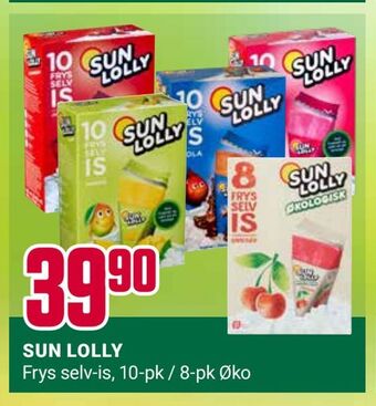 Europris Sun lolly tilbud