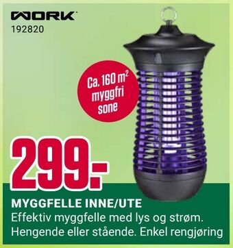 Europris Myggfelle inne/ute tilbud