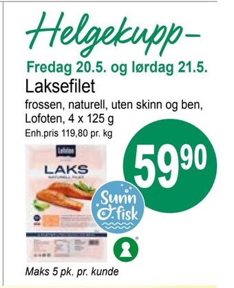 Joker Laksefilet tilbud