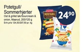 Joker Potetgull/ Sommerhjerter tilbud