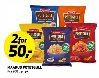 Bunnpris Maarud Potetgull tilbud