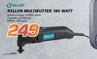 Coop Byggmix Kellen multikutter 180 watt tilbud