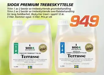 Coop Byggmix Sioox premium trebeskyttelse tilbud