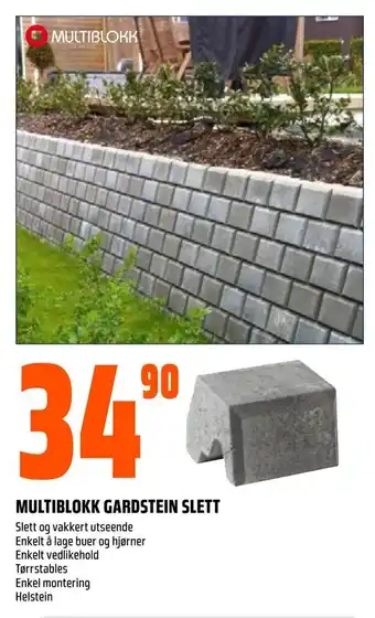 Obs Bygg Multiblokk gardstein slett tilbud