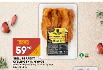 Coop Mega Grill perfekt kyllingspyd gyros tilbud