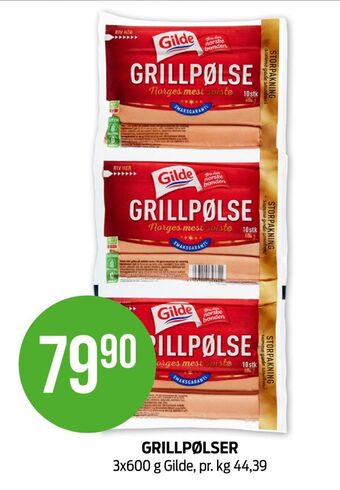 Kiwi Grillpølser tilbud