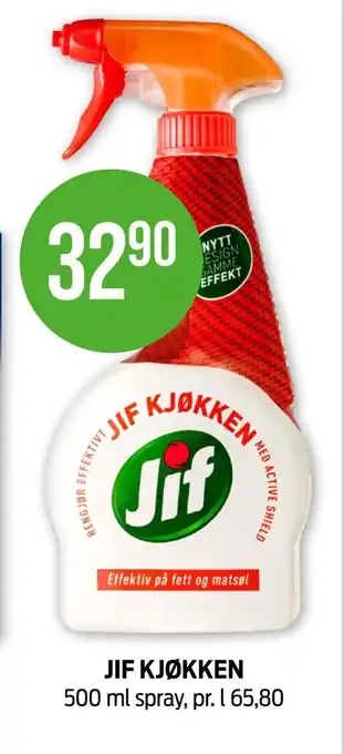 Kiwi Jif kjøkken tilbud