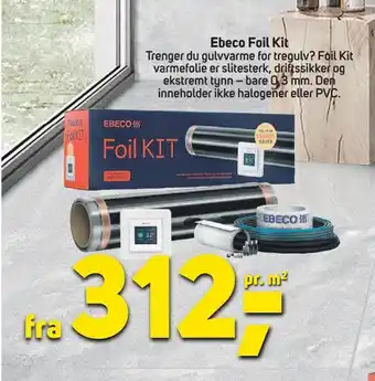 Megaflis Ebeco Foil Kit tilbud