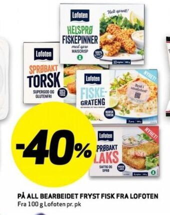 Bunnpris Lofoten tilbud