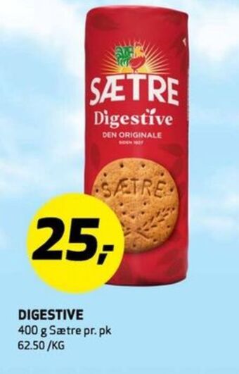 Bunnpris Digestive kjeks tilbud