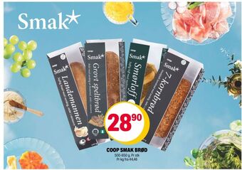 Coop Extra Smak brød tilbud