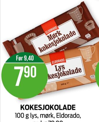Kiwi Eldorado kokesjokolade tilbud