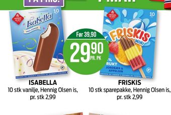 Kiwi Hennig-olsen ispinner tilbud