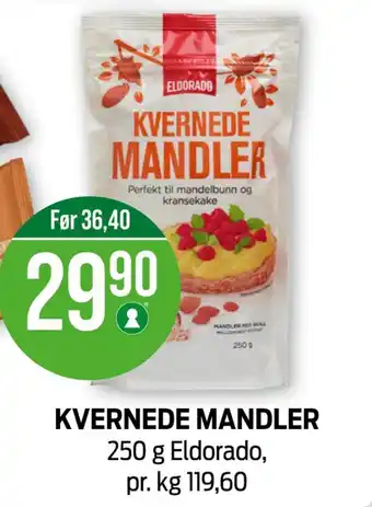 Kiwi Eldorado mandler tilbud