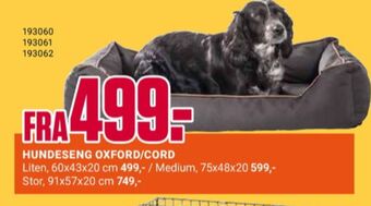 Europris Ukjent hundeseng tilbud