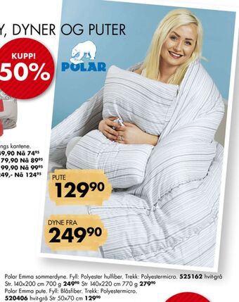 Sparkjøp Ukjent dyne tilbud