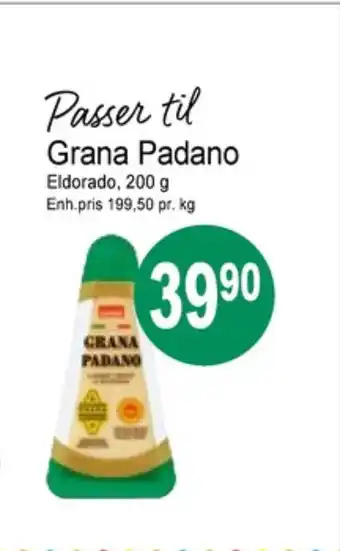 Joker Eldorado grana padano tilbud