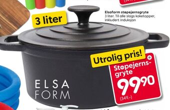 Rusta Elsaform gryte tilbud