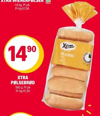 Coop Extra Xtra pølsebrød tilbud