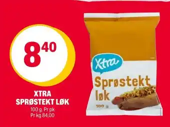Coop Extra Xtra sprøstekt løk tilbud