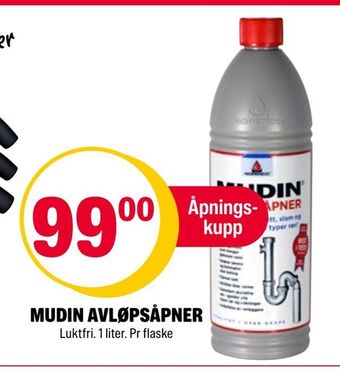 Coop Extra Mudin avløpsåpner tilbud