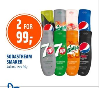 Coop Obs Sodastream smaker tilbud